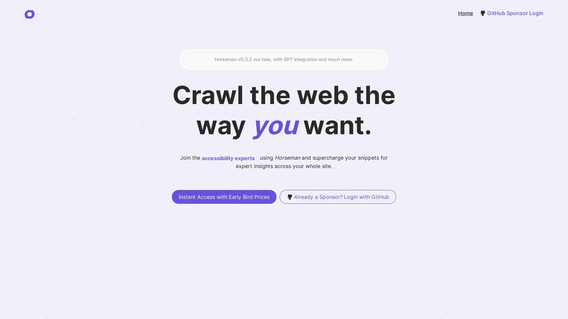 horseman homepage