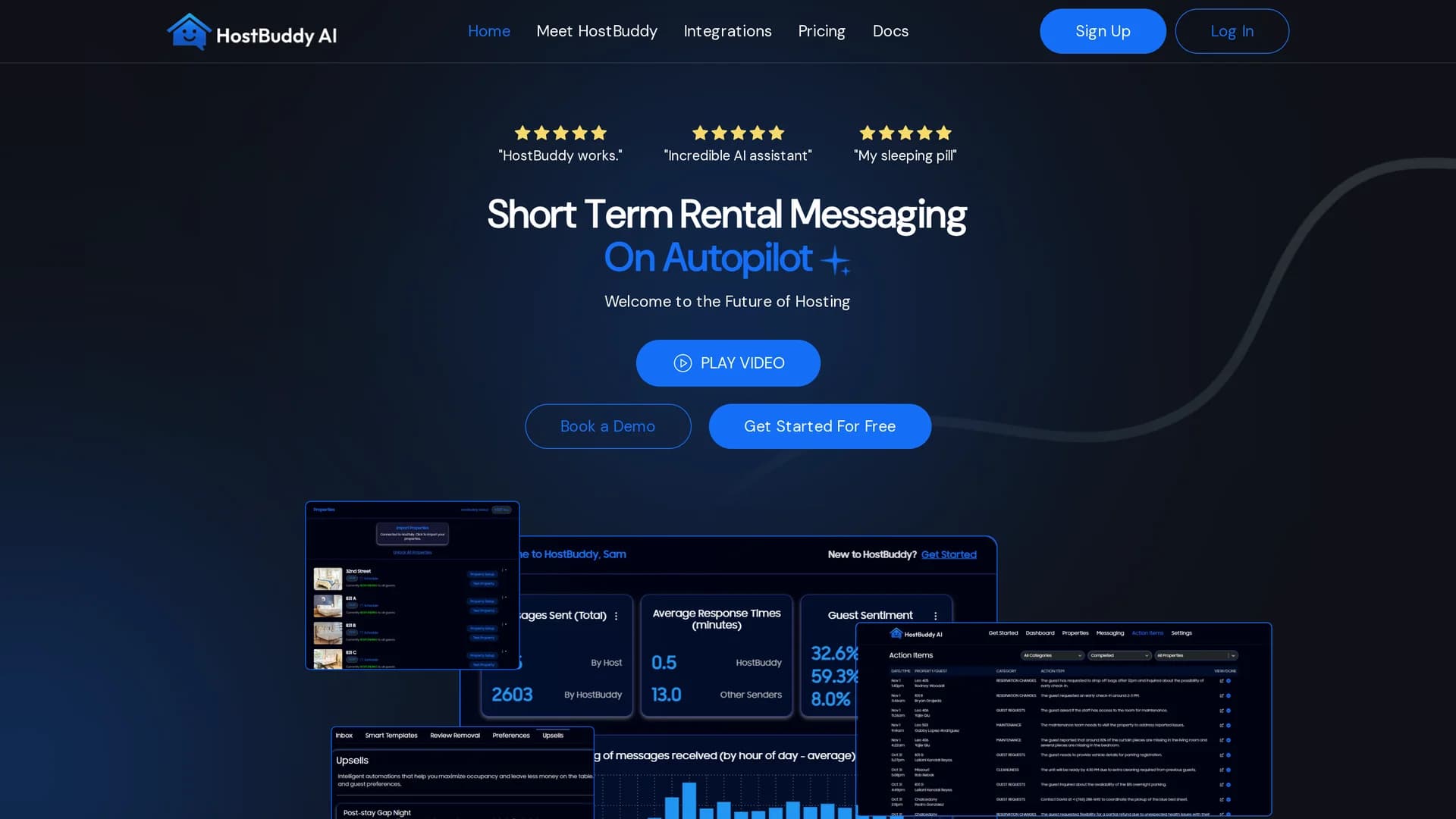 hostbuddy-ai homepage
