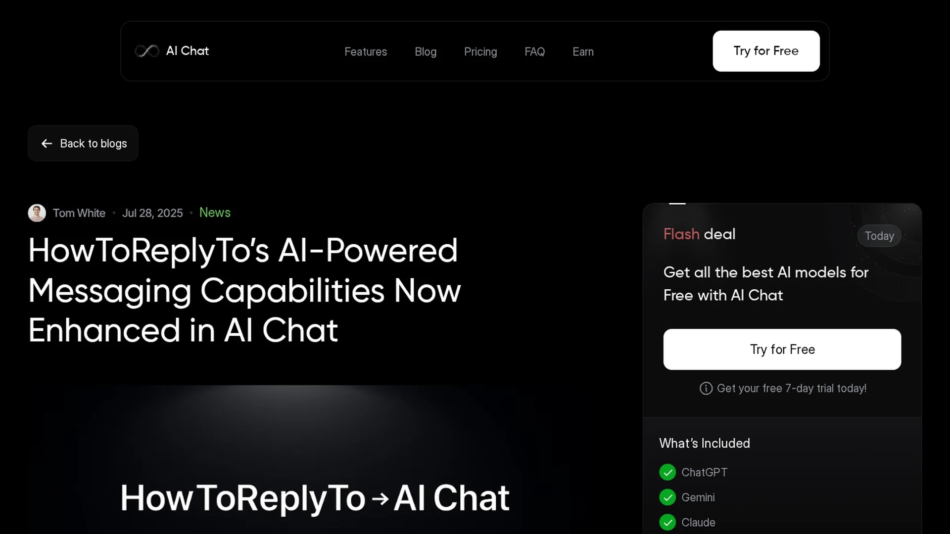 howtoreplyto homepage