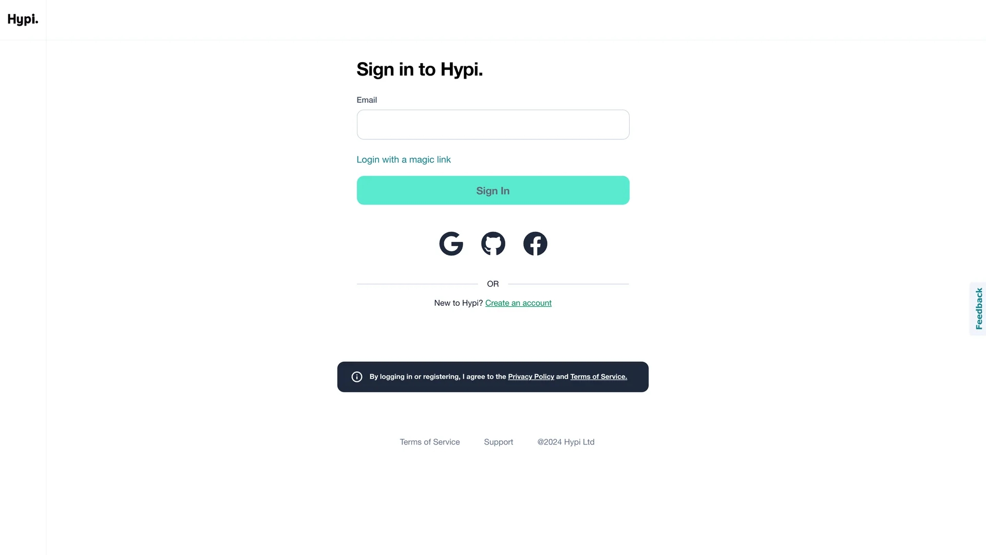 hypi-app homepage