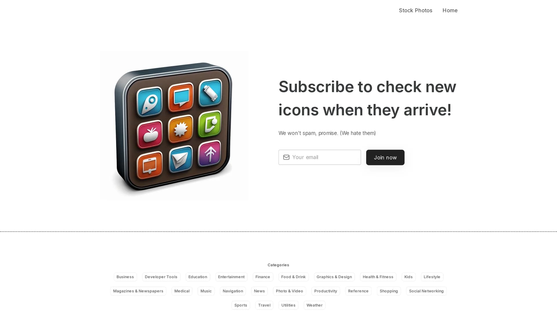 icon-maker homepage