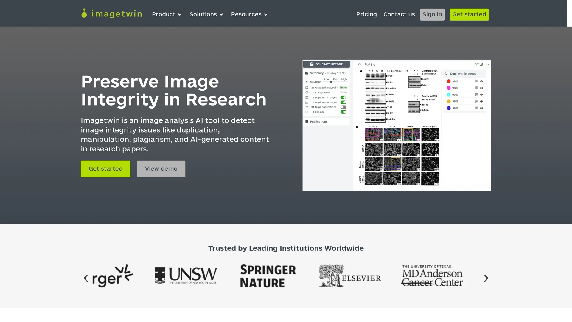 imagetwin homepage
