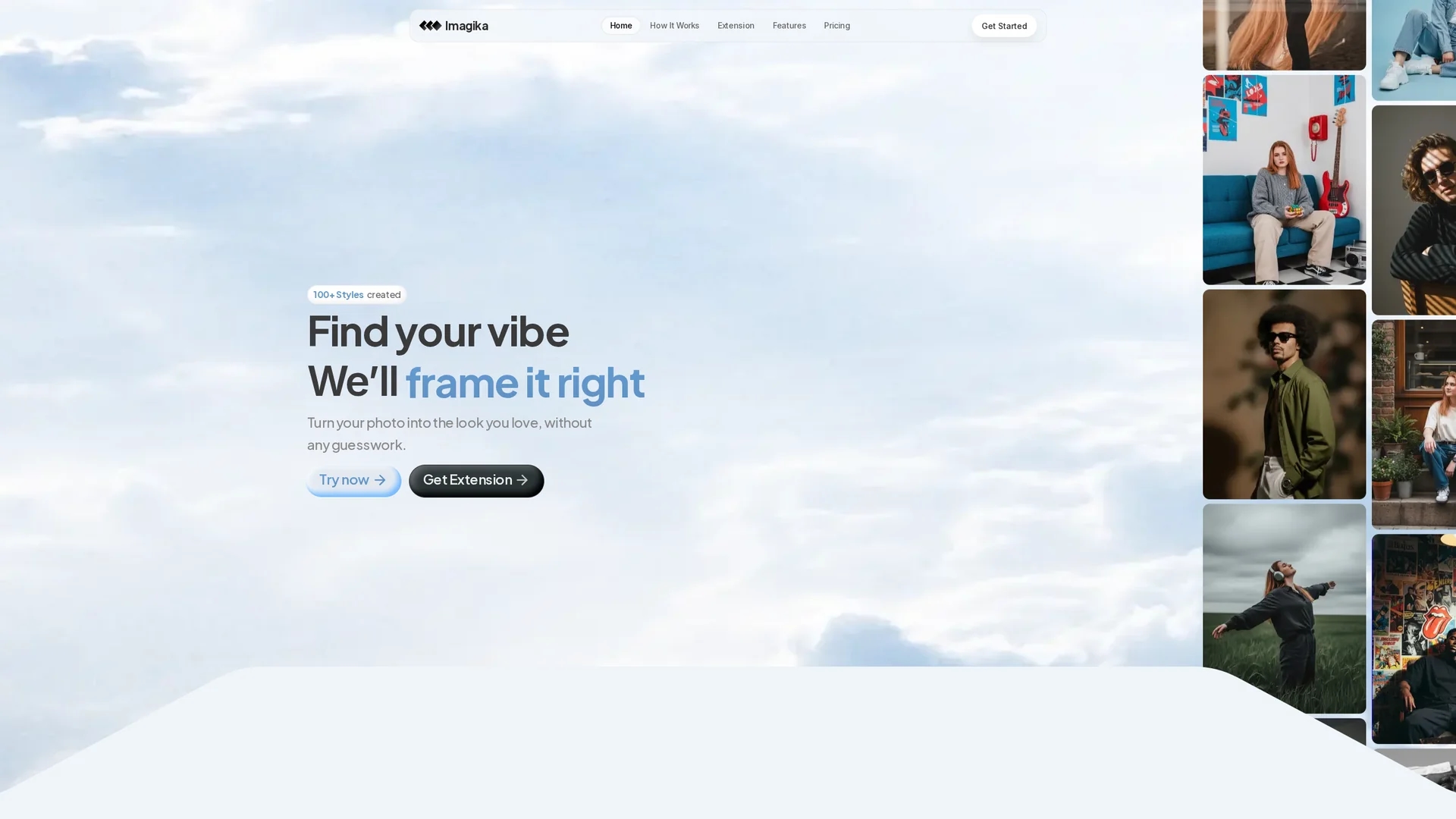 imagika homepage