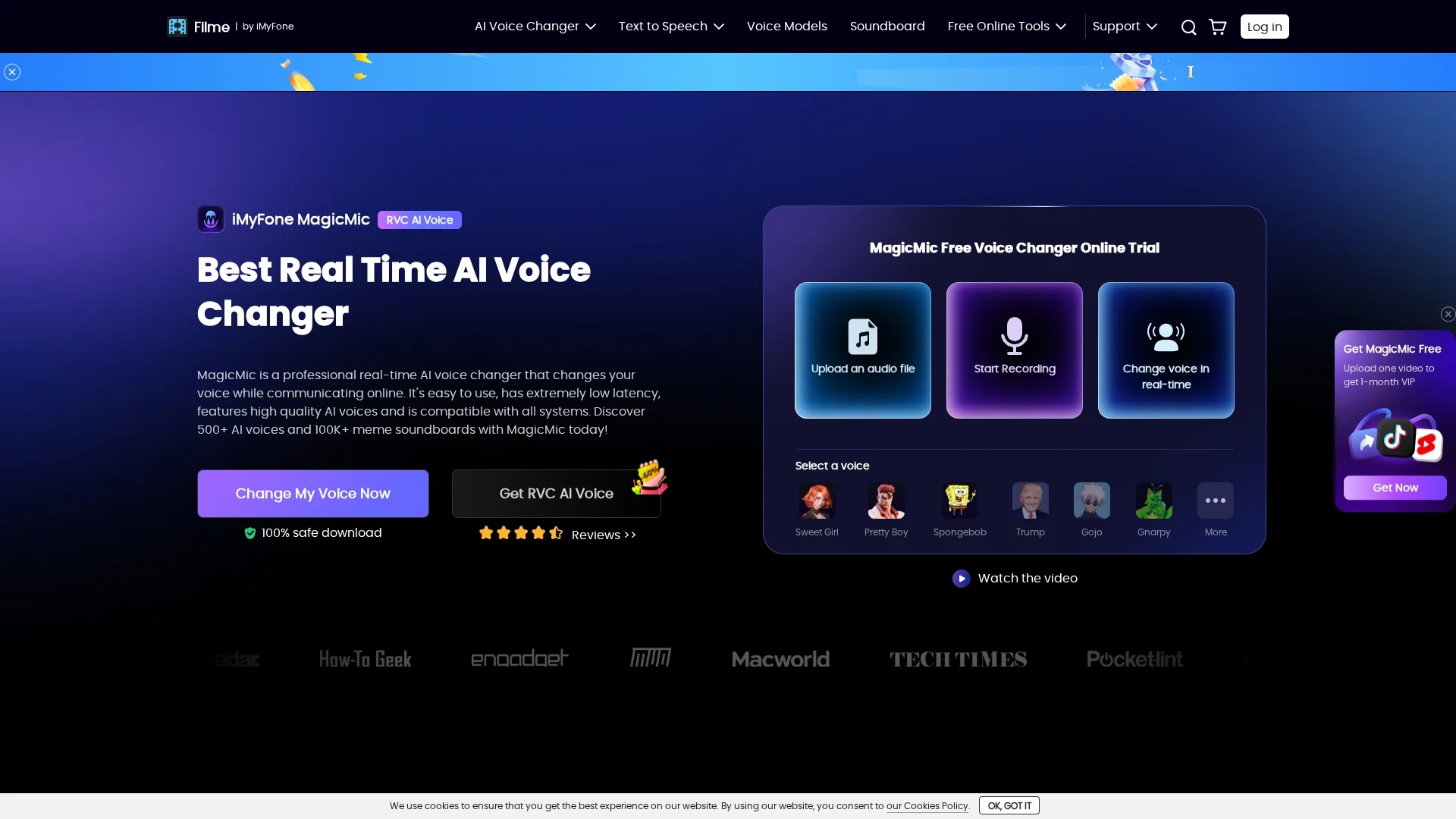 imyfone-magicmic homepage