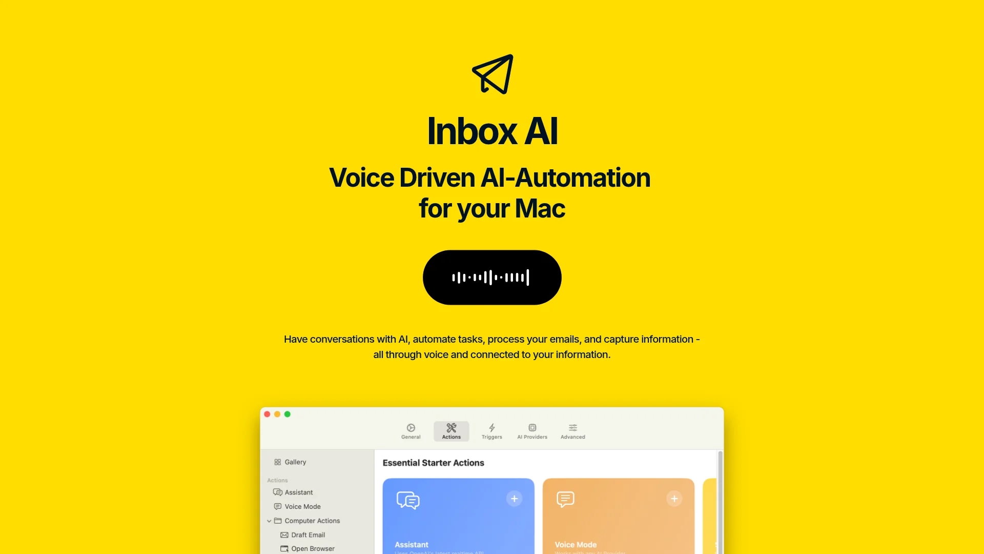 inbox-ai homepage