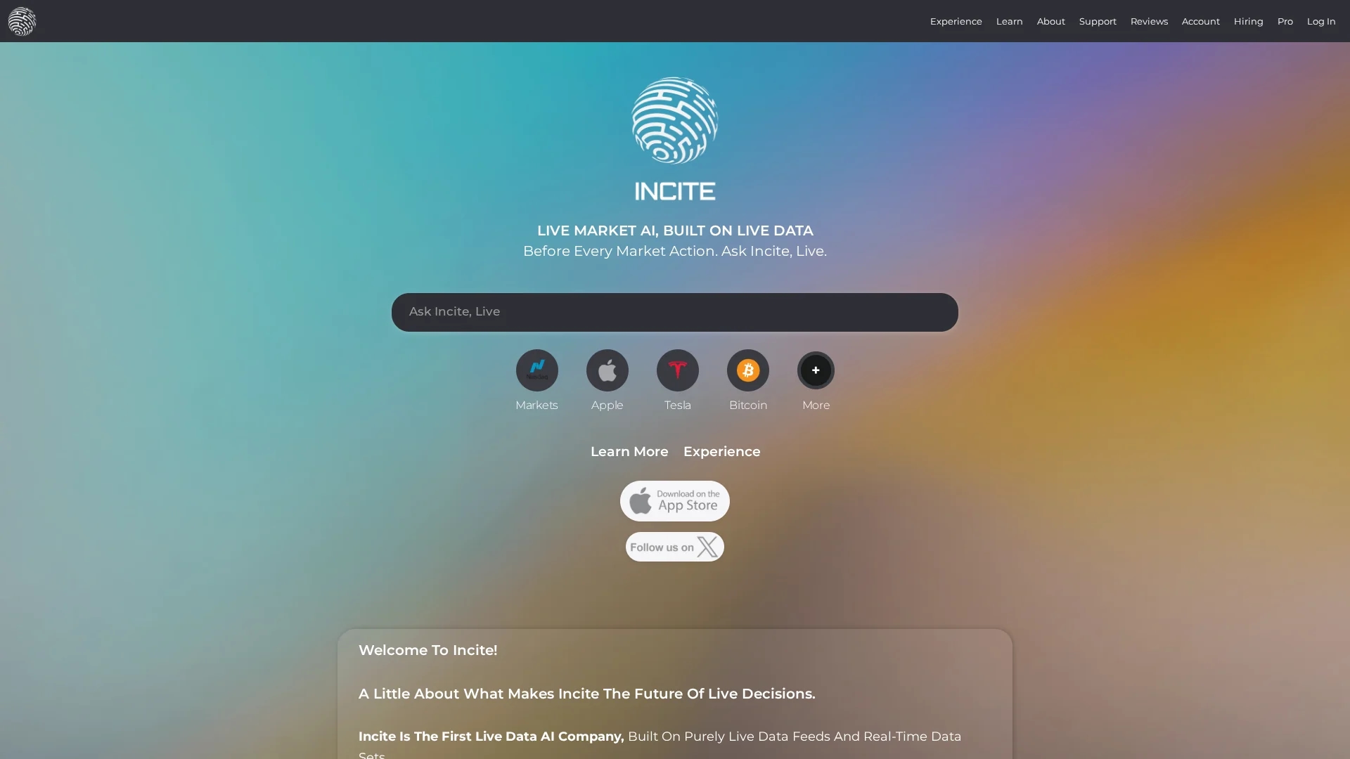 incite-advisor homepage