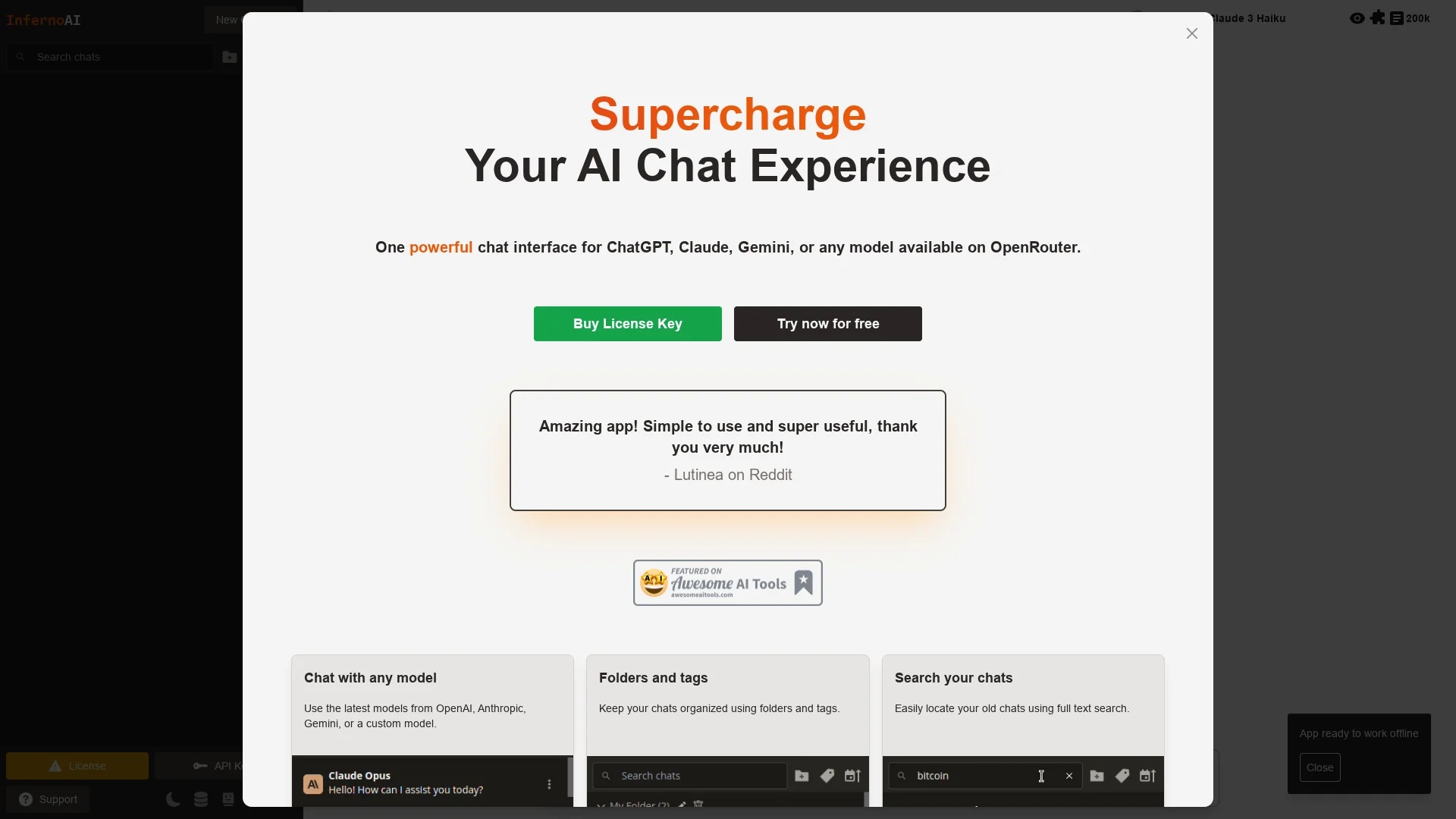 infernoai homepage