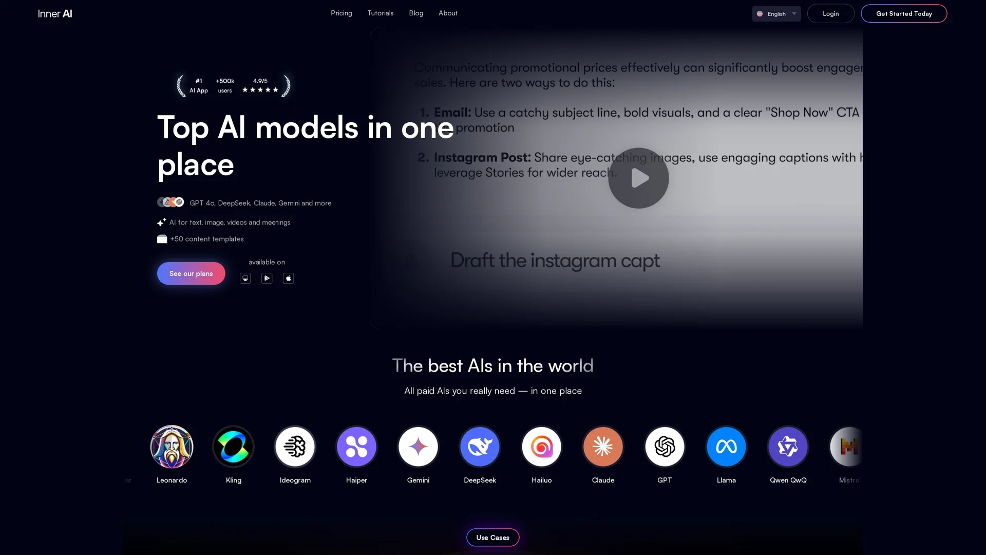 innerai-com homepage