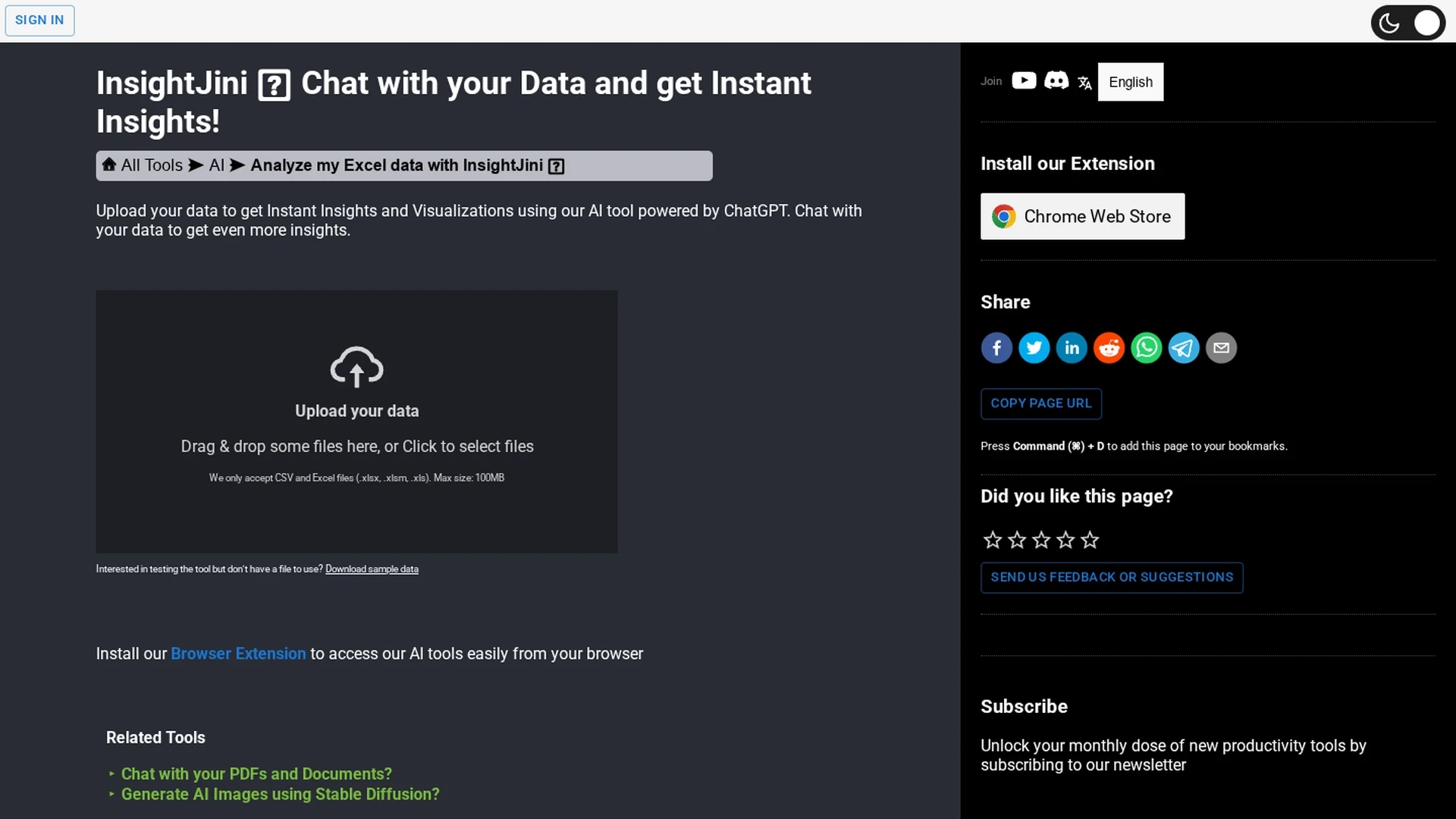 insightjini homepage