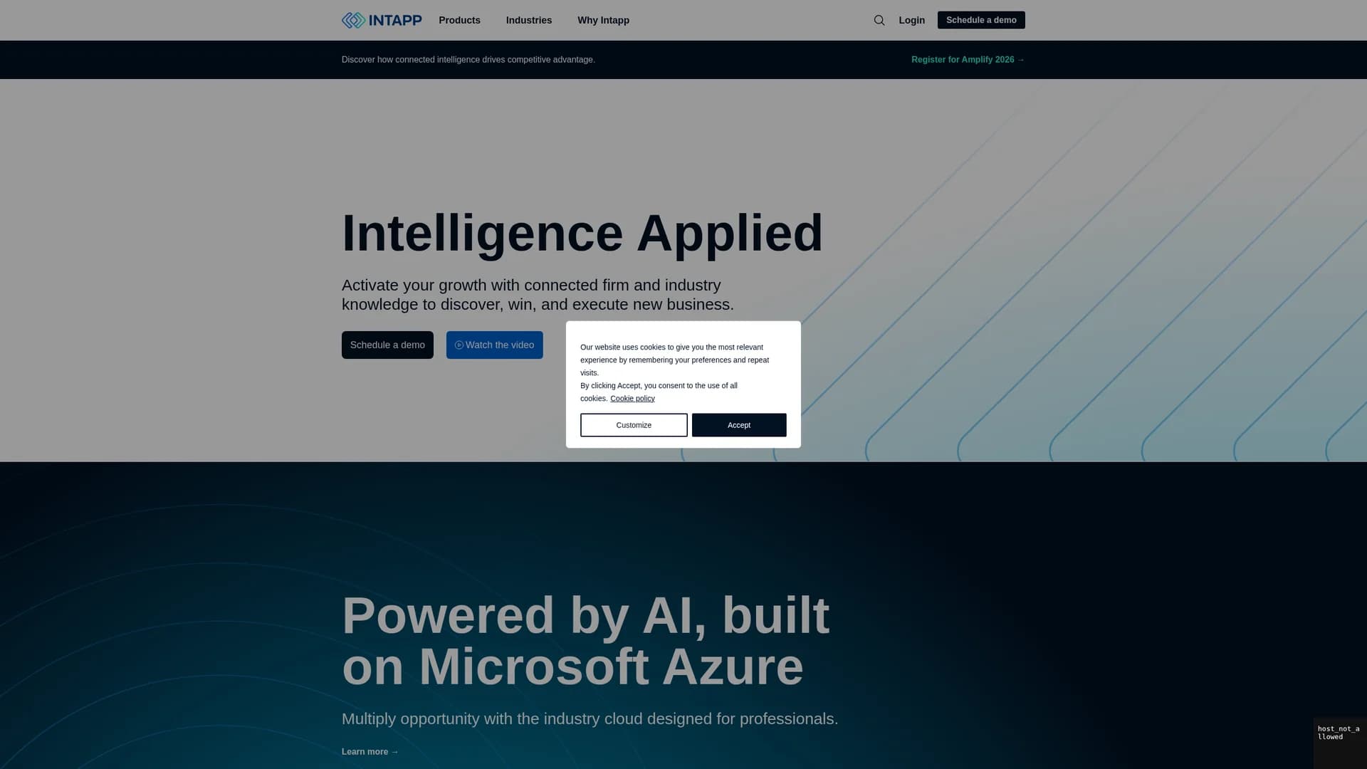 intapp homepage