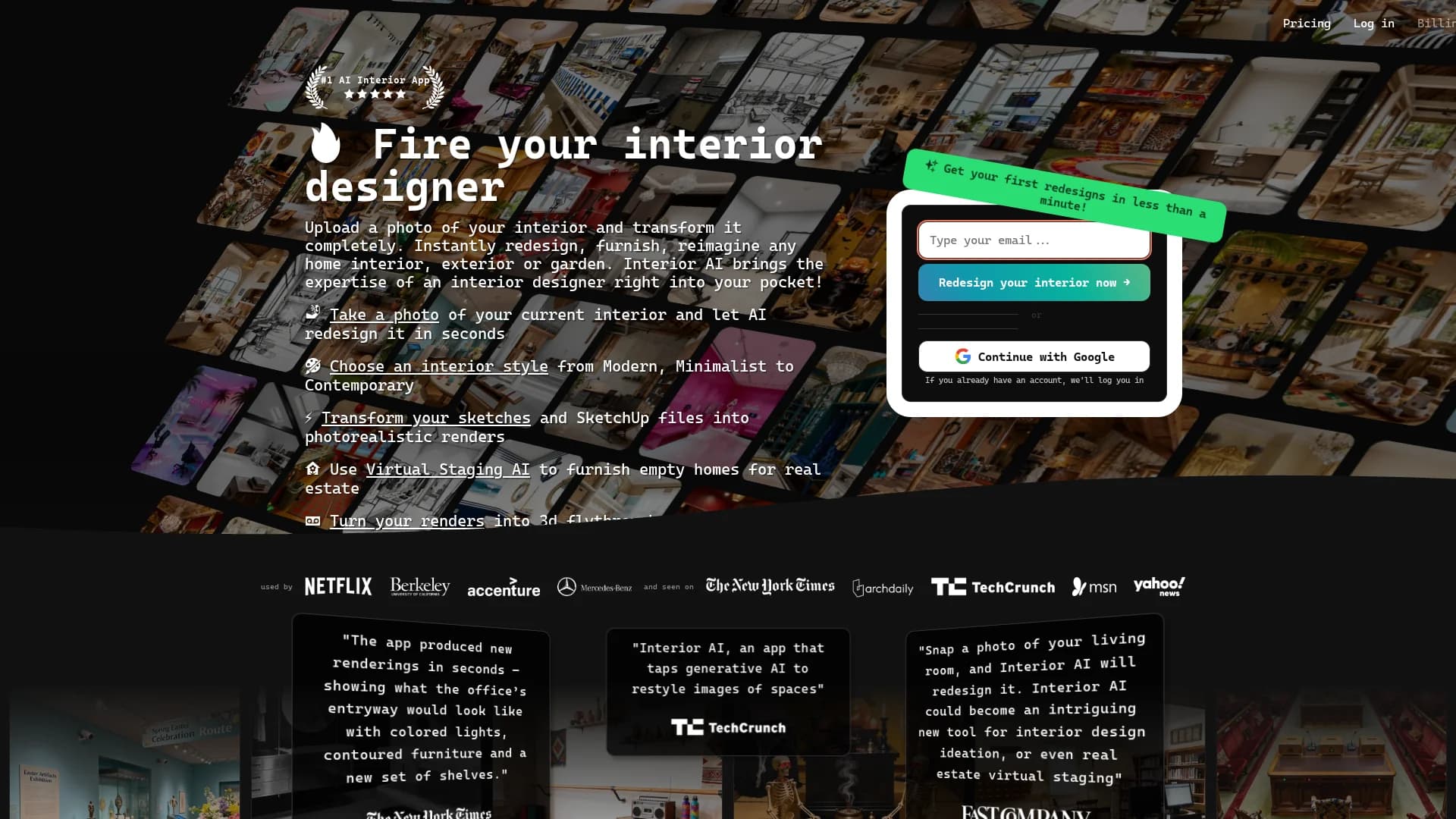 interiorai homepage