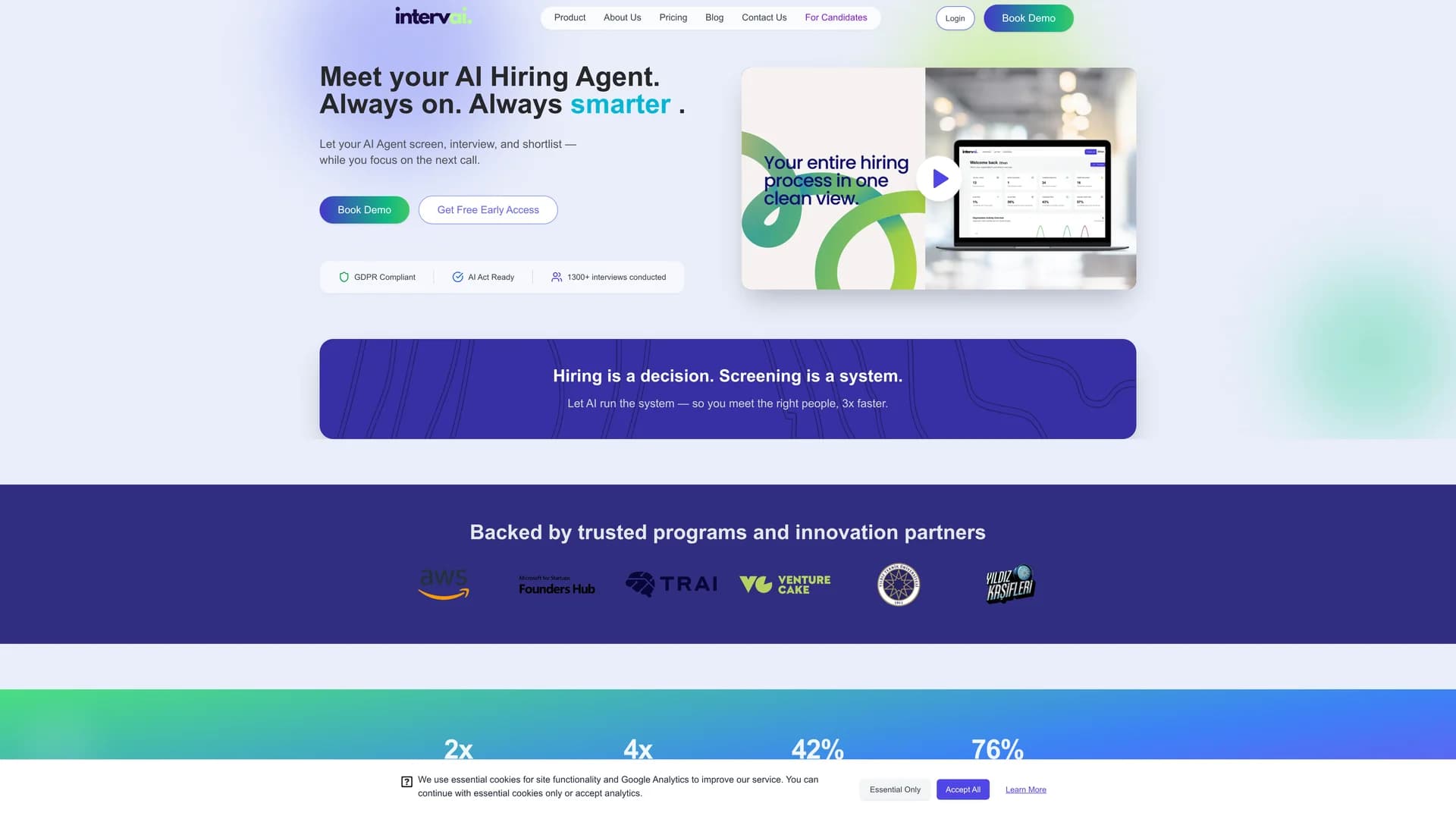 intervai homepage