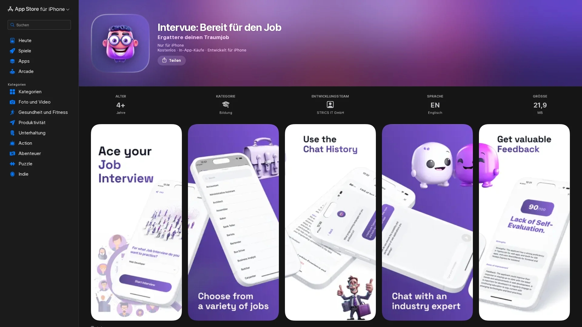 intervue homepage