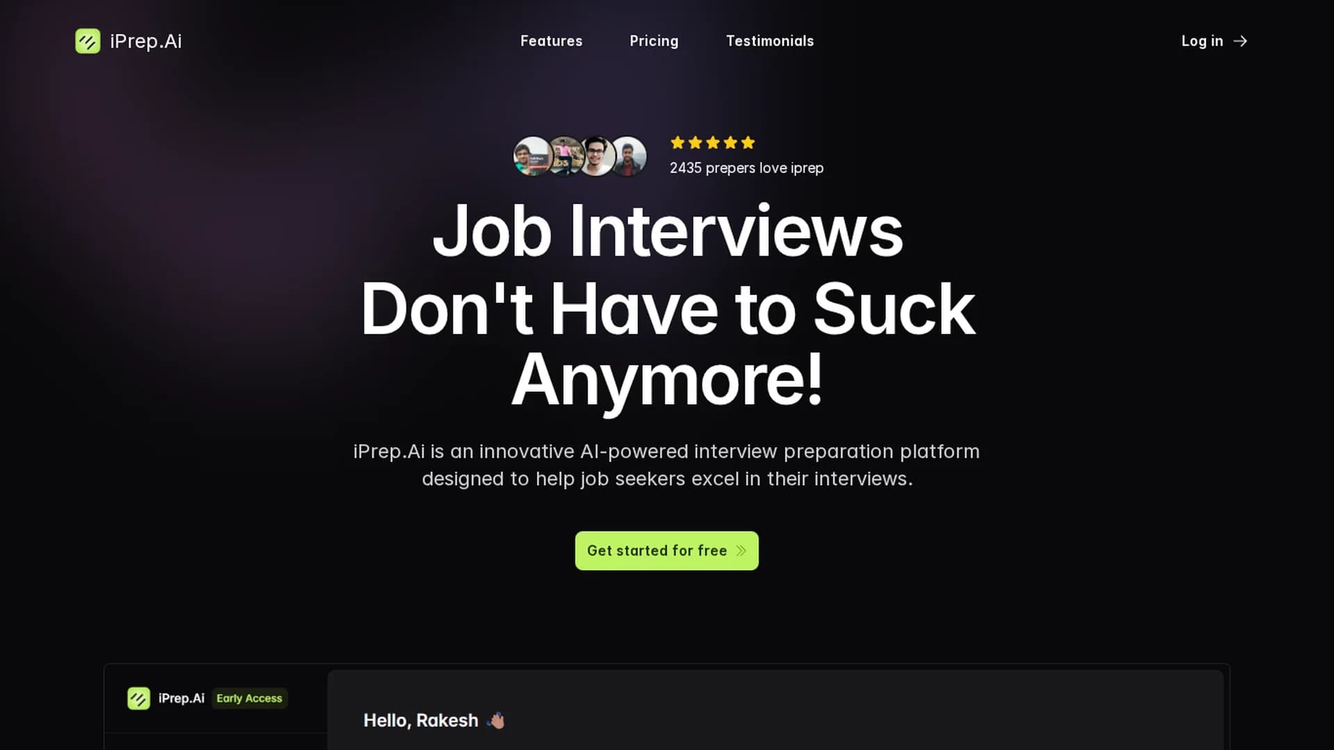 iprep-ai homepage