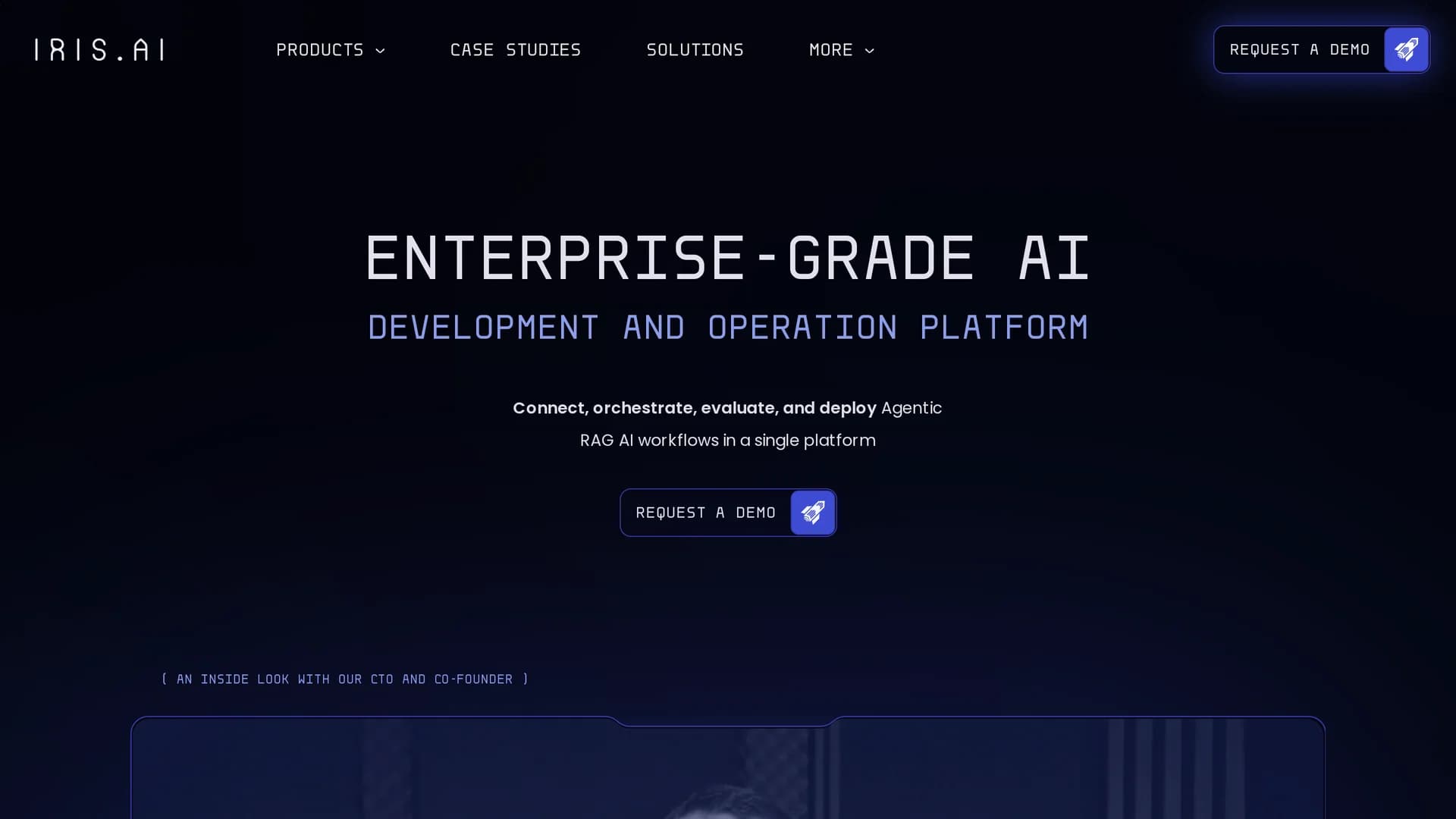 iris-ai homepage