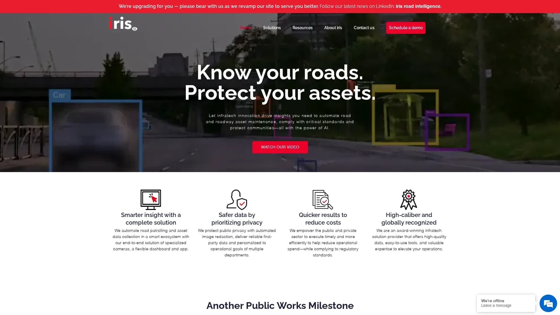 irisradgroup-com homepage