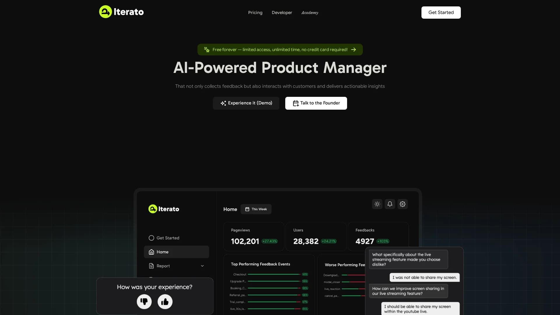 iterato homepage