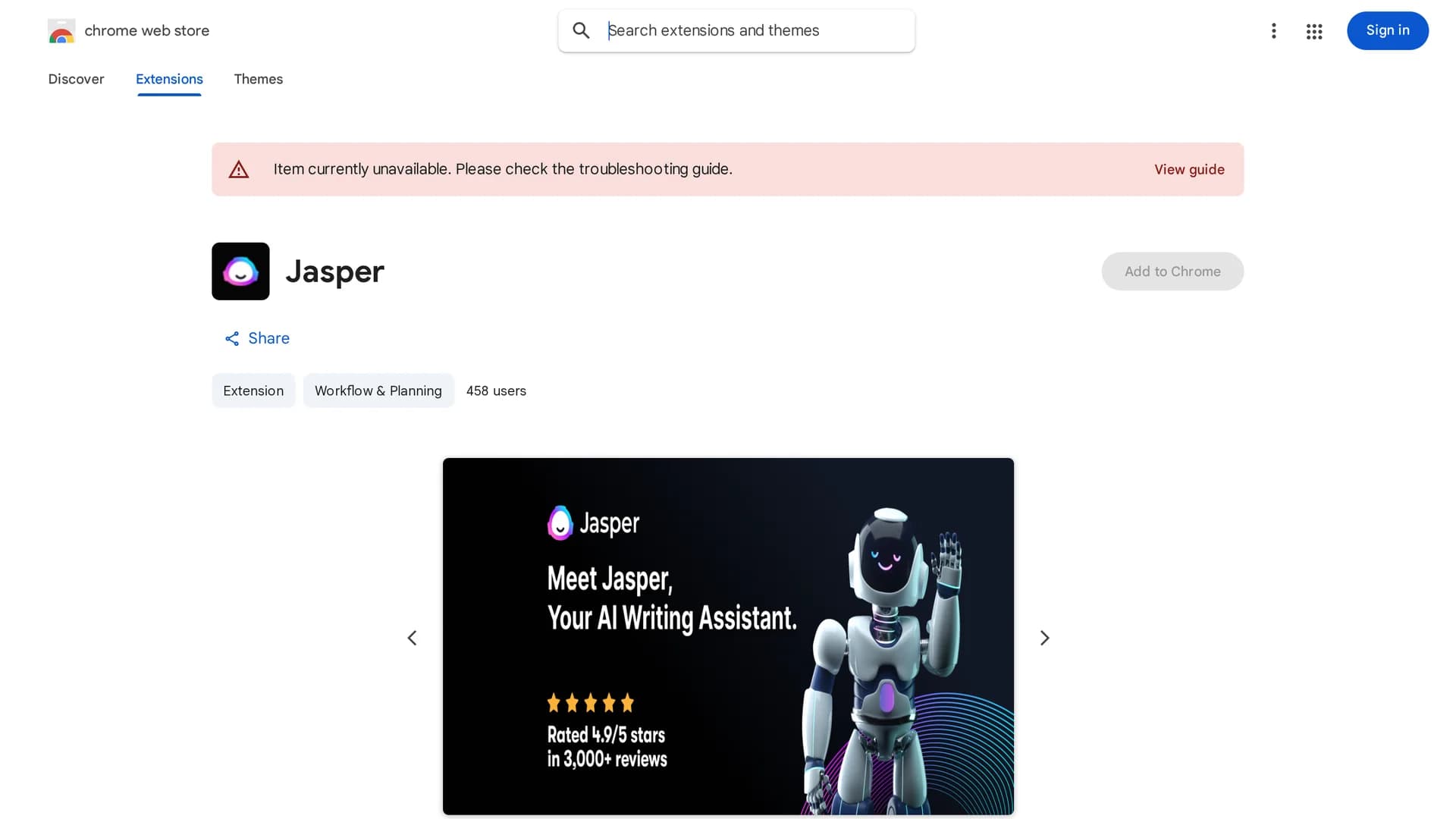 jasper-everywhere-extension homepage