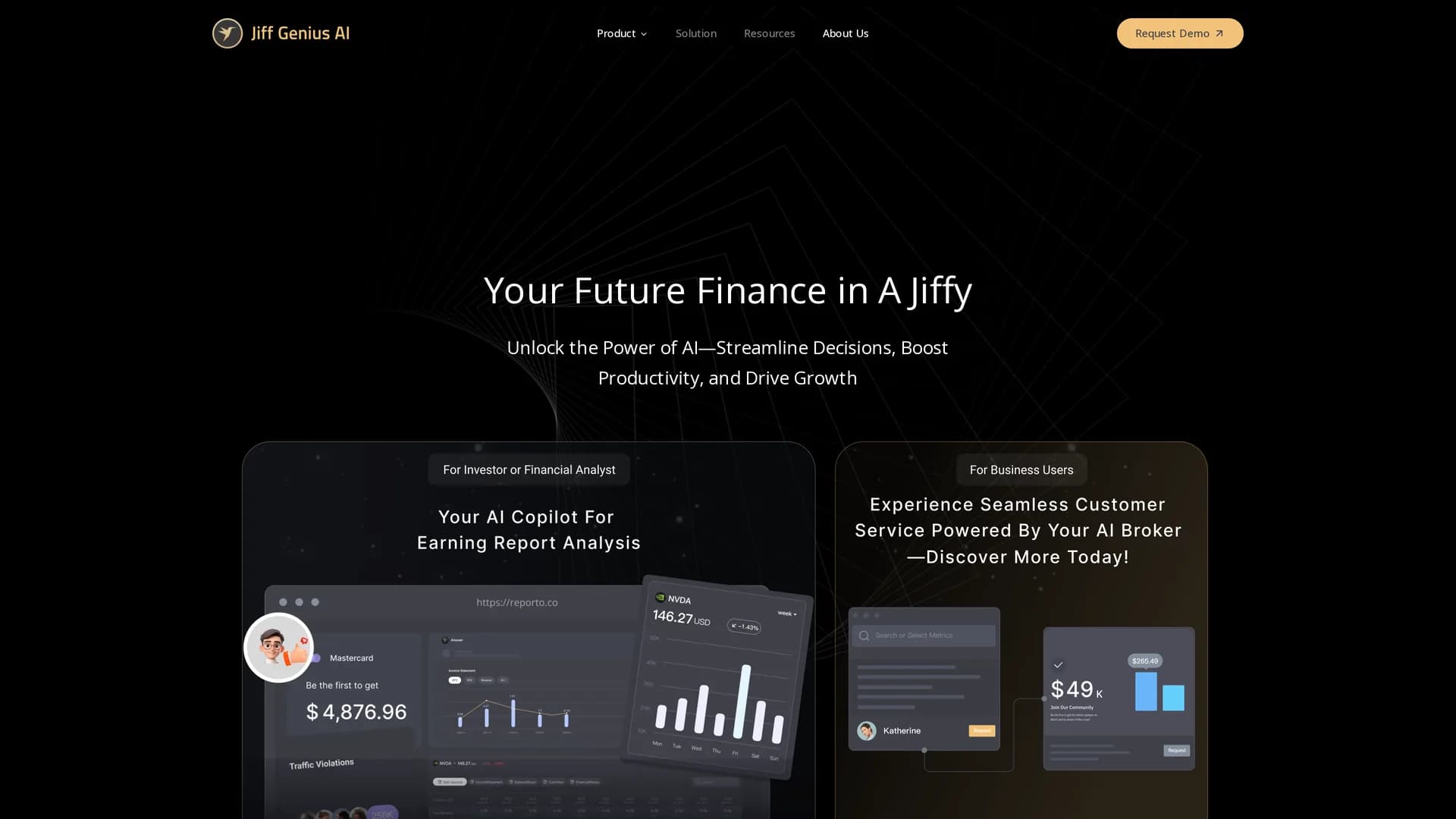 jiff-genius homepage