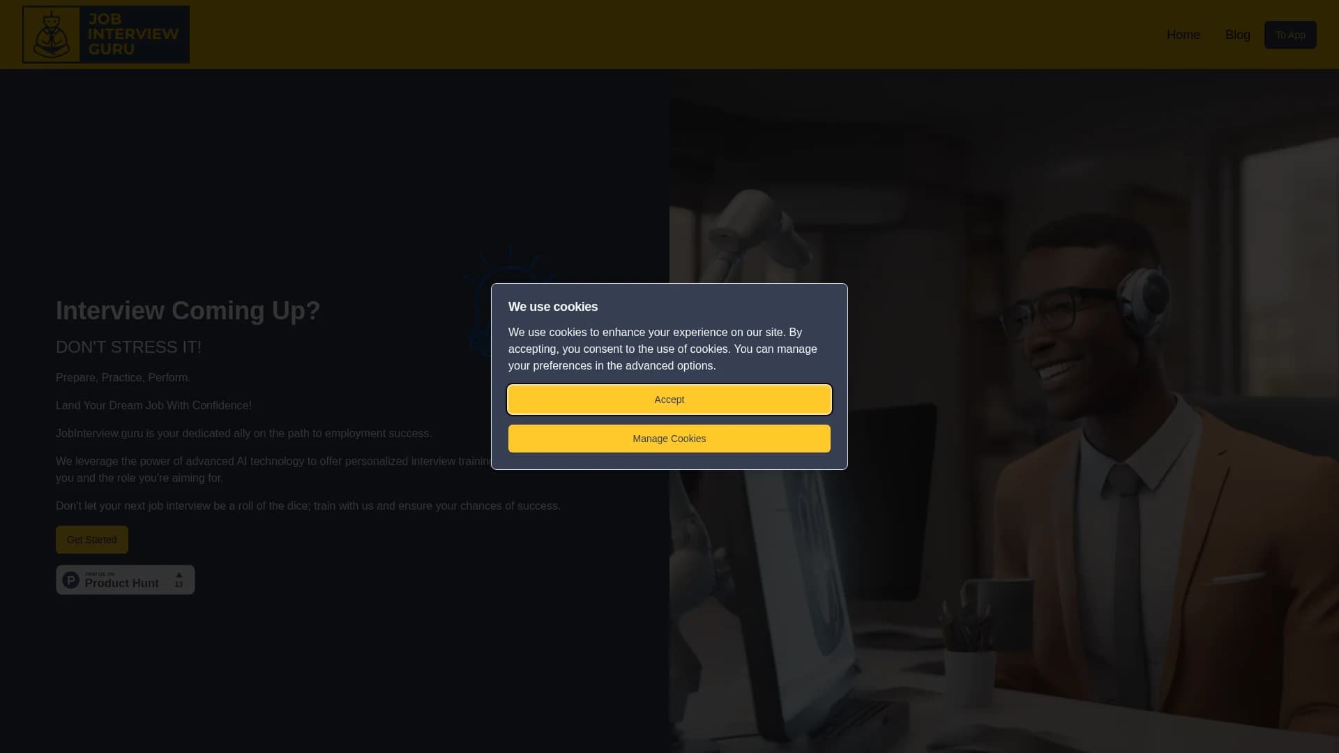 job-interview-guru homepage