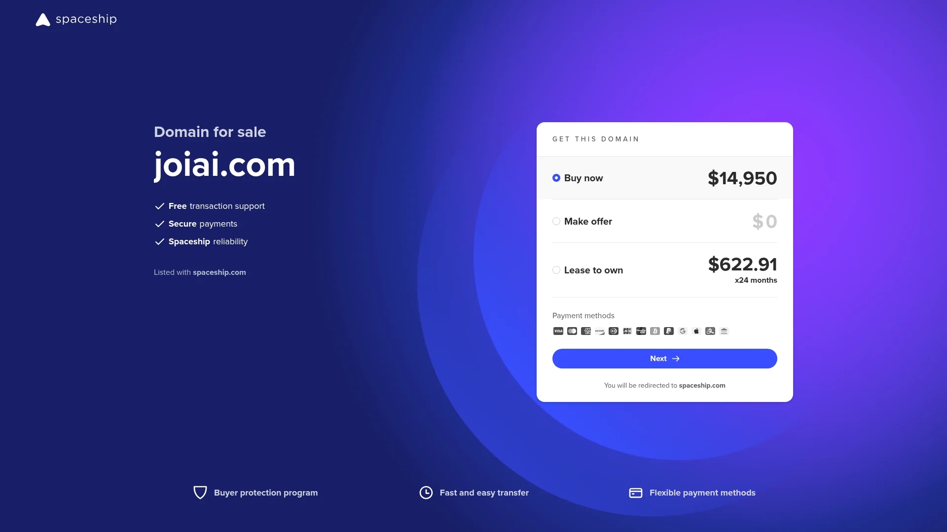 joi-ai-companion homepage
