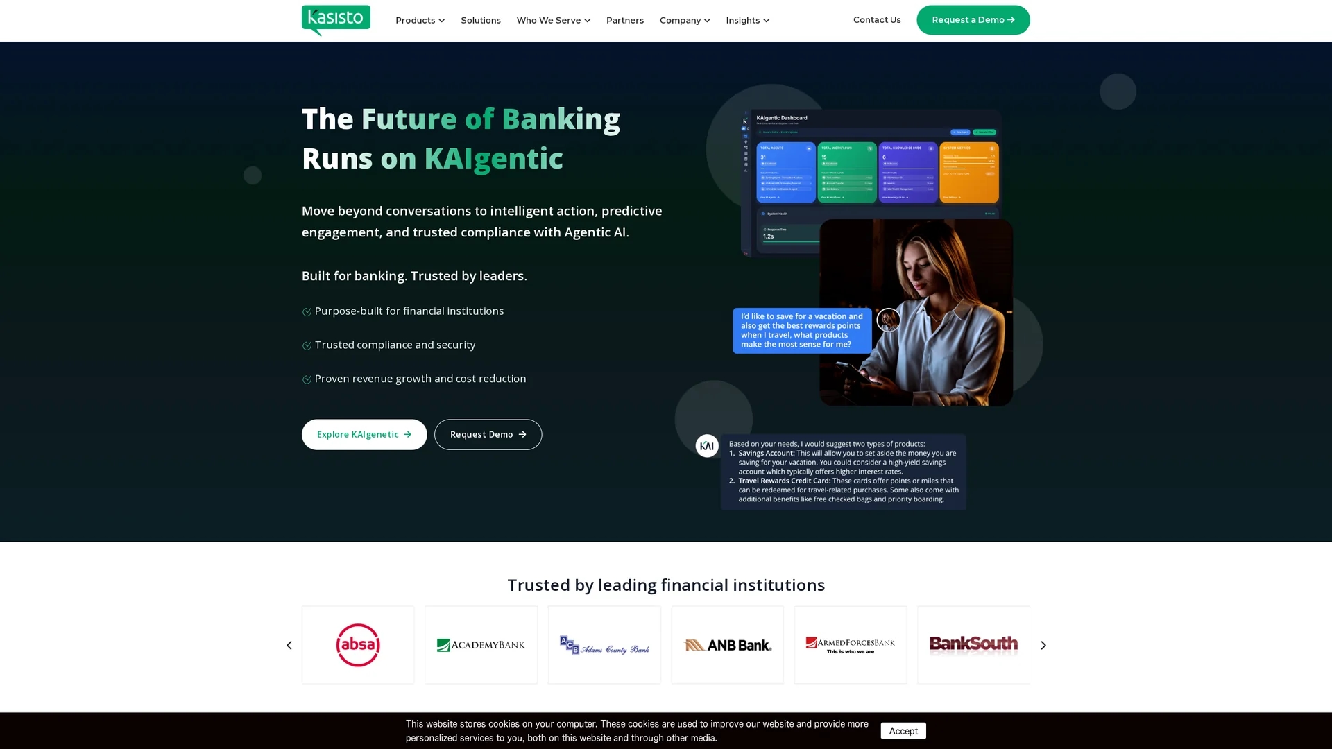 kasisto-com homepage