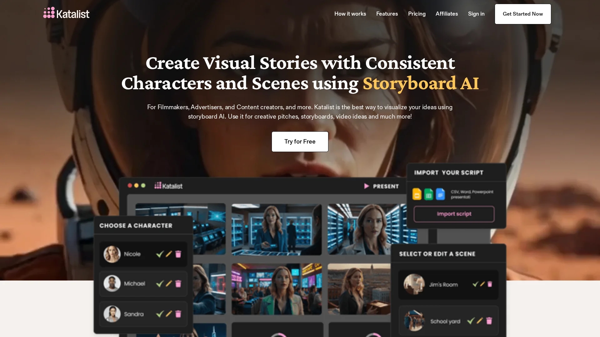 katalist-ai homepage
