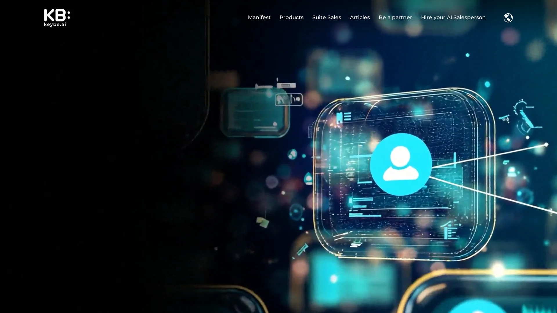 keybe-ai homepage