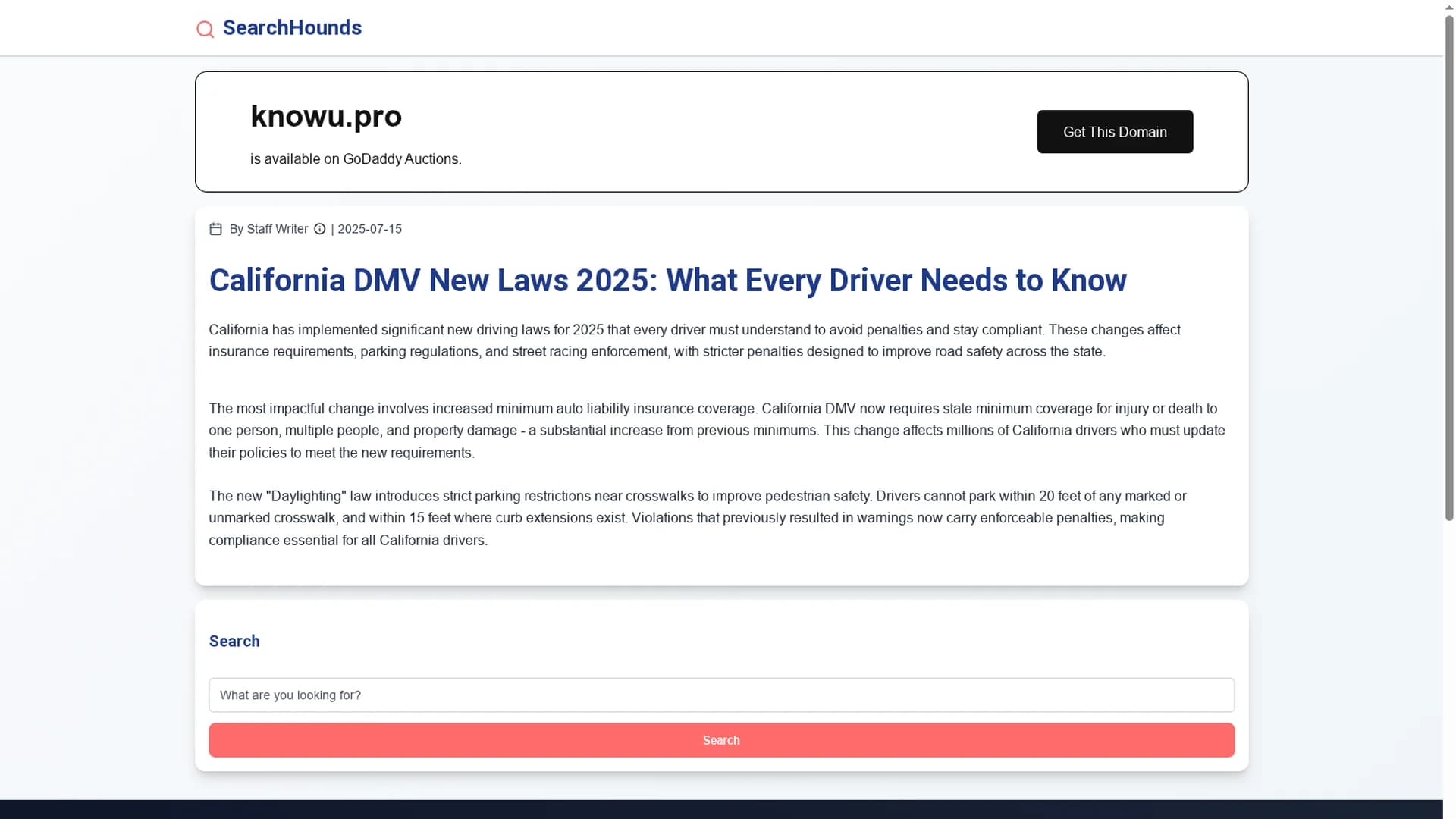 knowu homepage