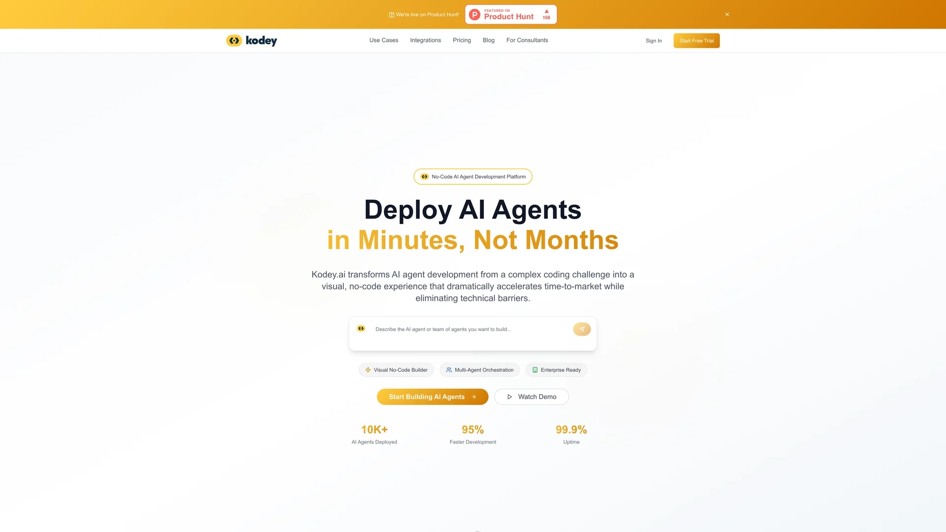 kodey-ai homepage
