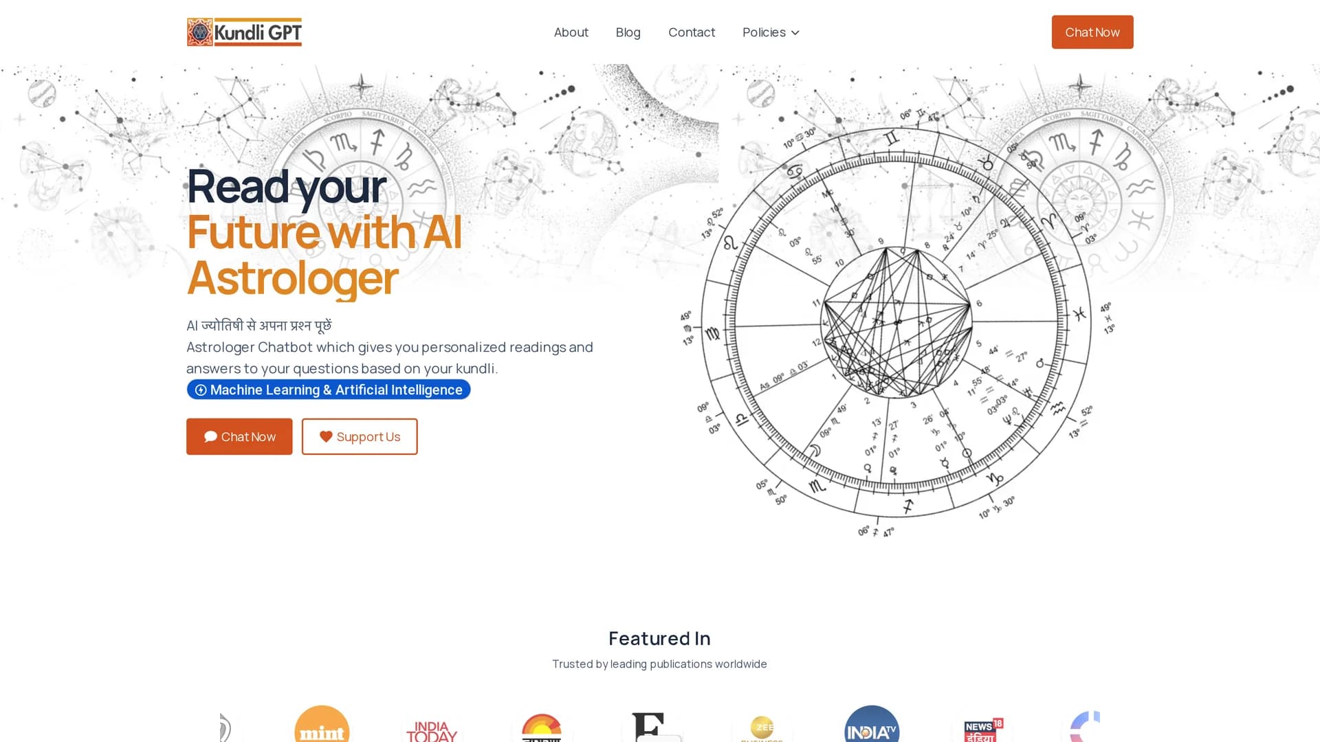 kundli-gpt homepage