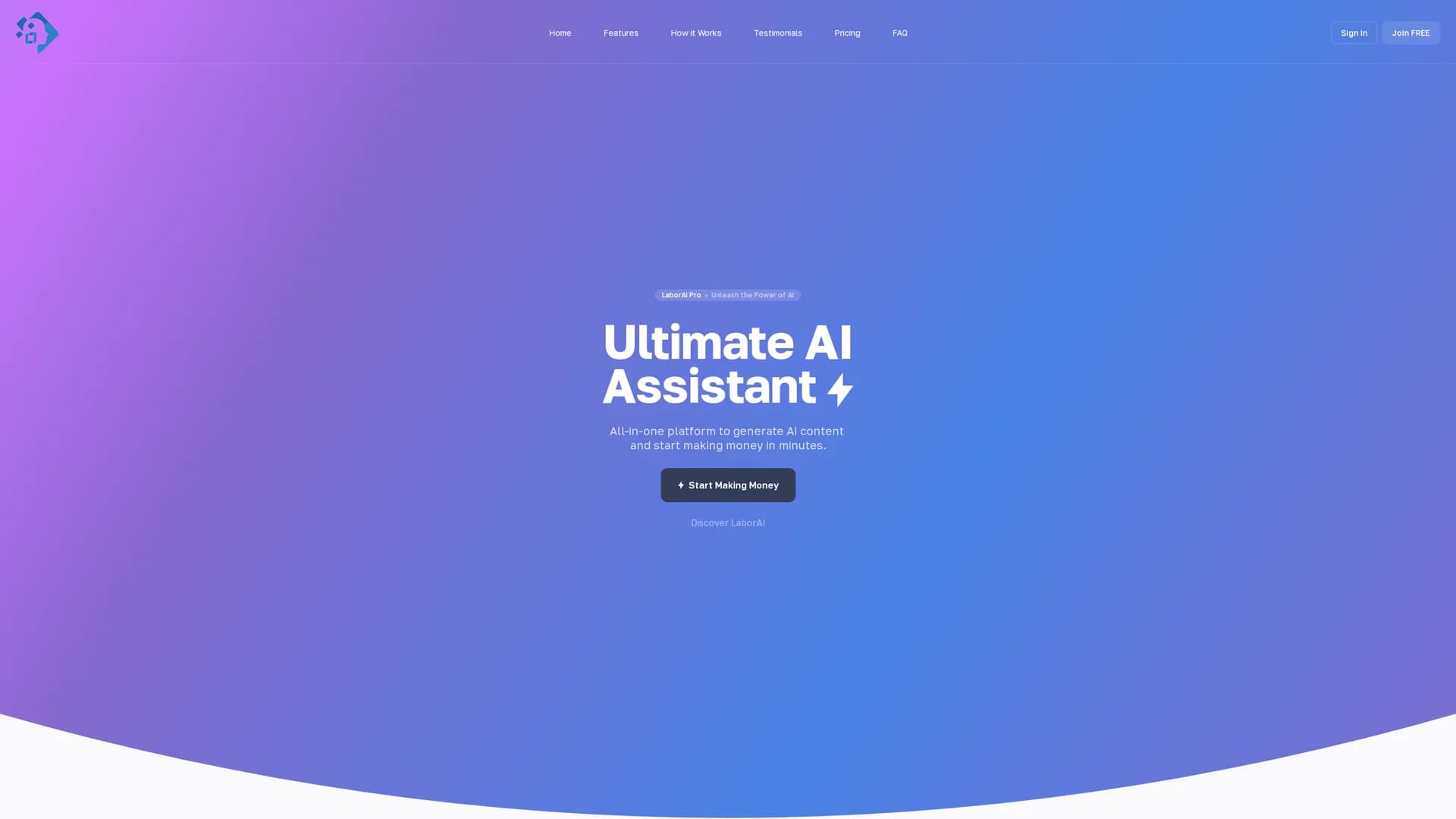 laborai-pro homepage