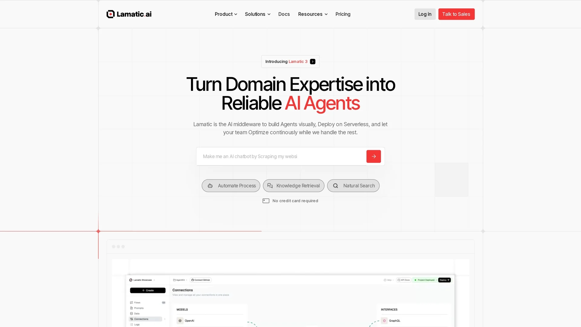 lamatic-ai homepage