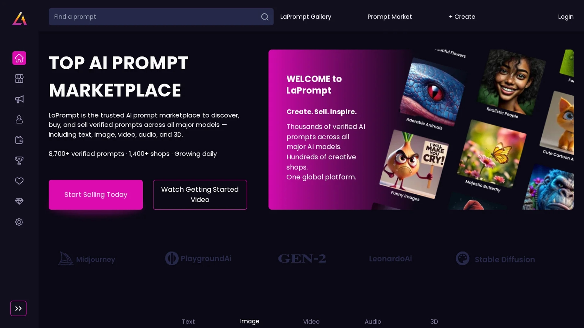laprompt homepage
