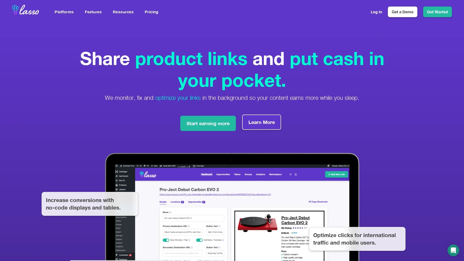lasso homepage