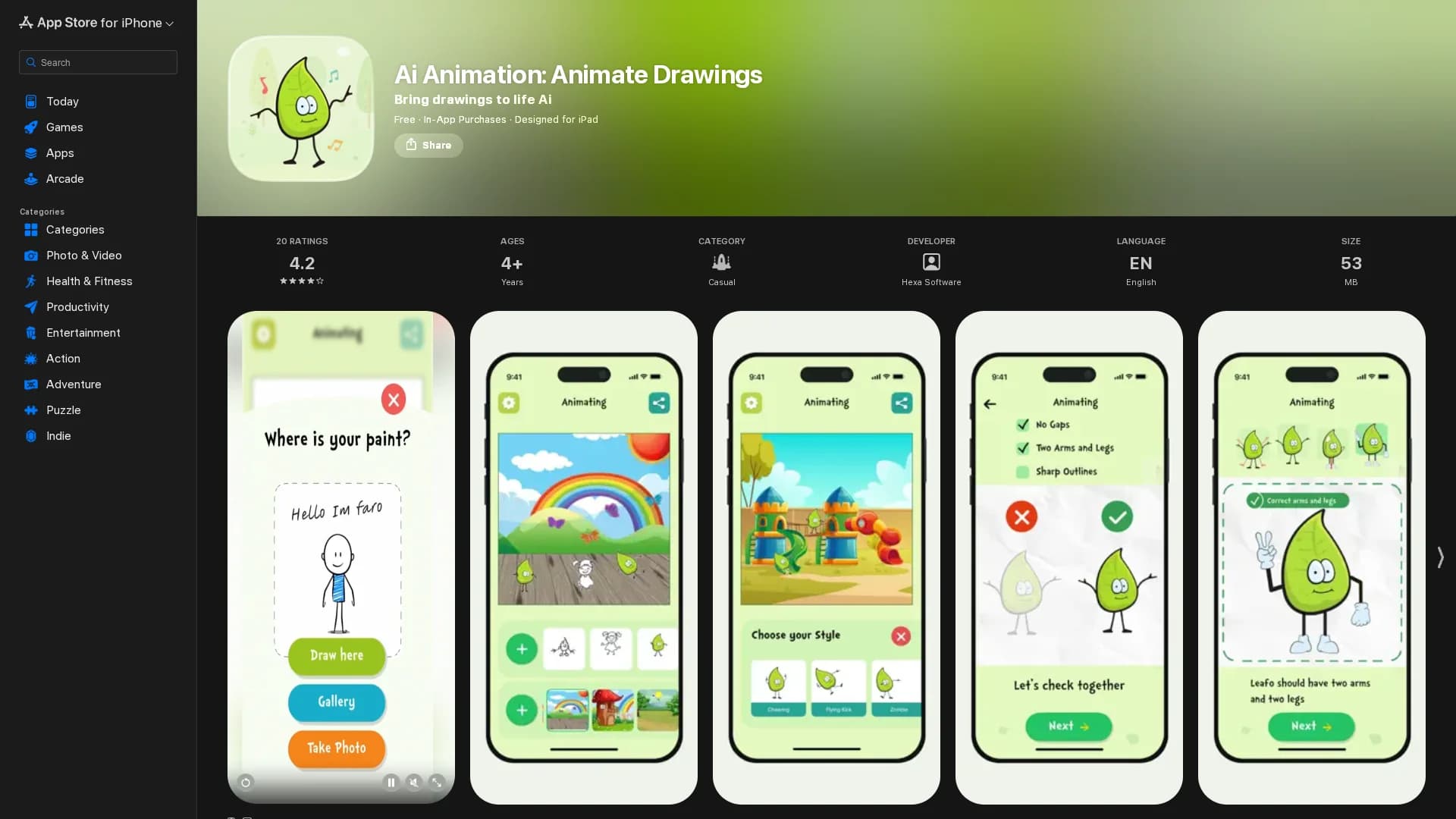 leafo homepage