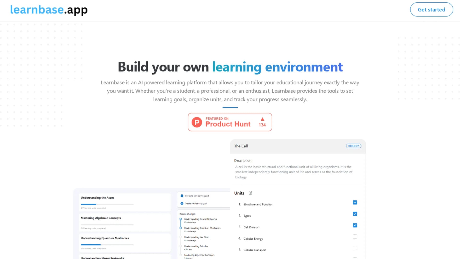 learnbase homepage