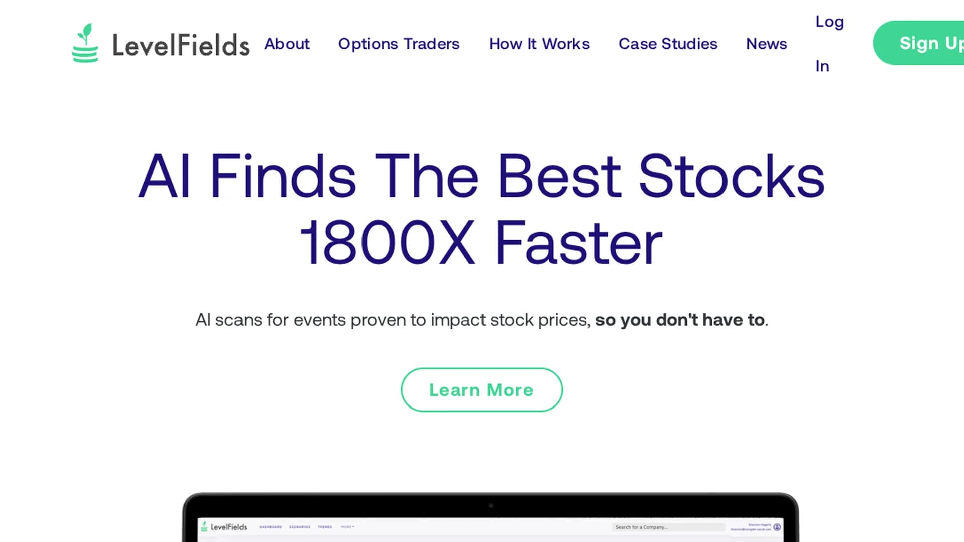 levelfields-ai homepage