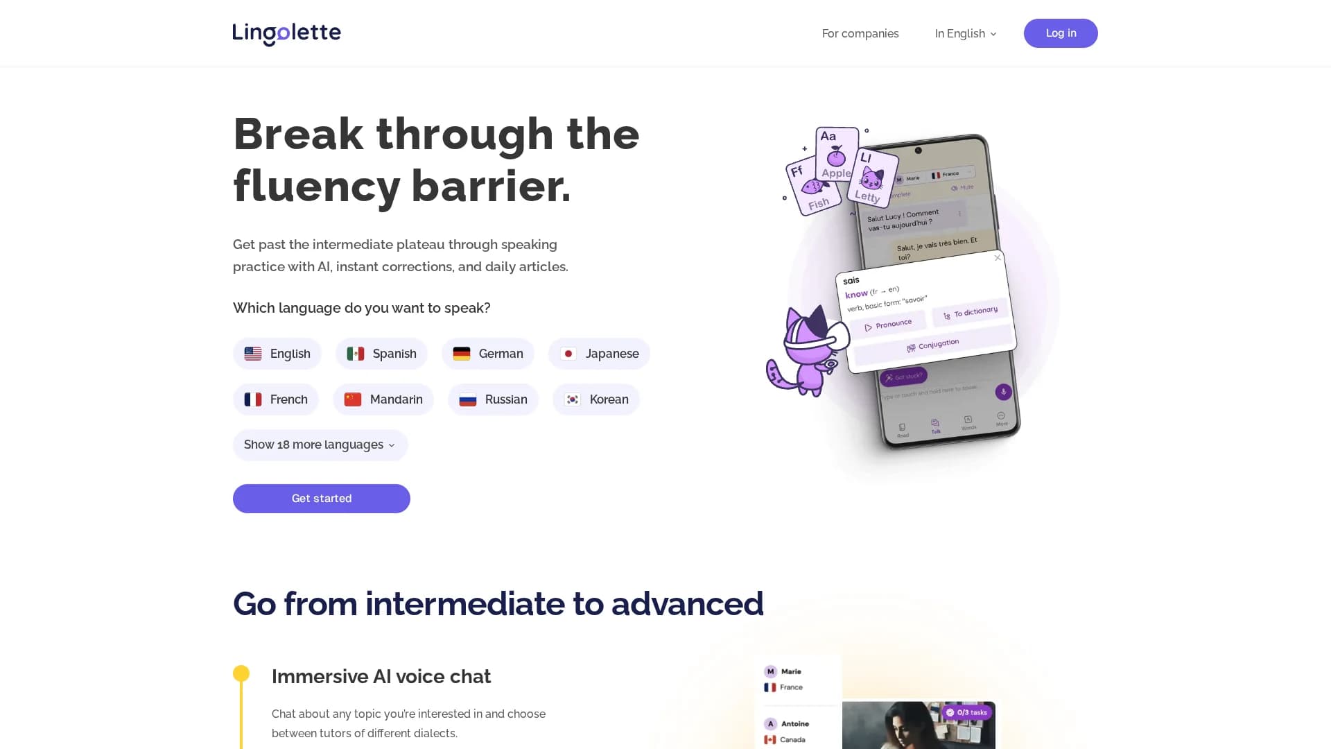 lingolette homepage