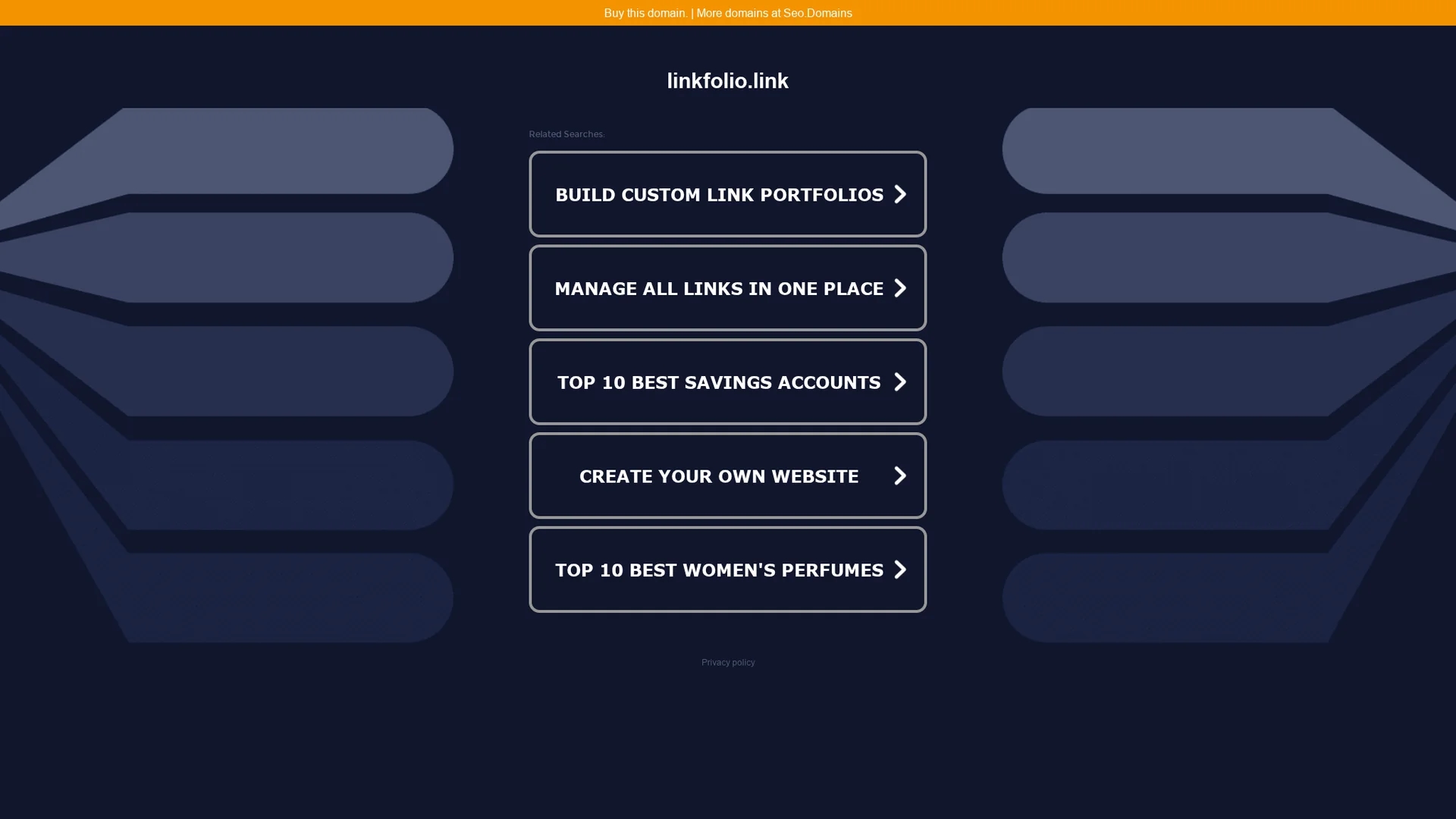 linkfolio-ai-personalised-new-tab homepage