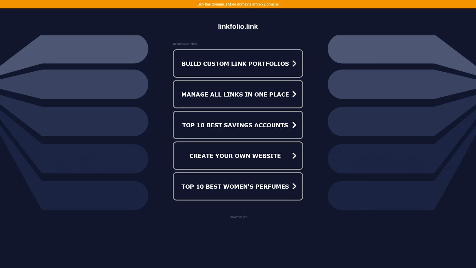 linkfolio-ai-personalised-new-tab homepage