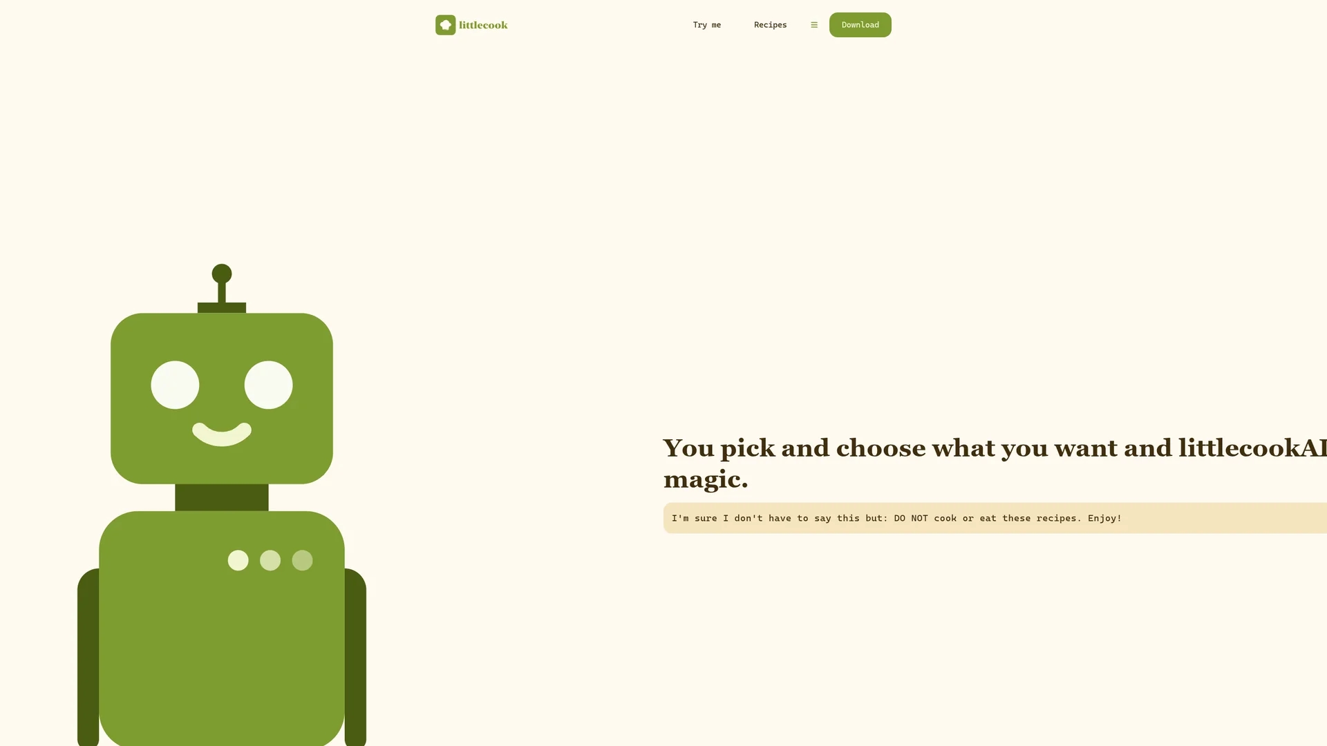littlecook homepage