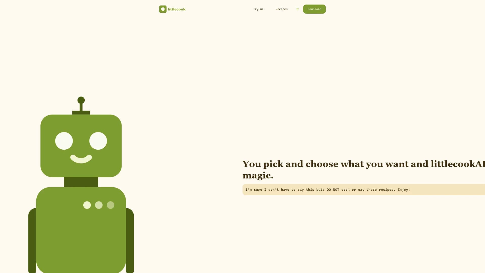 littlecook homepage