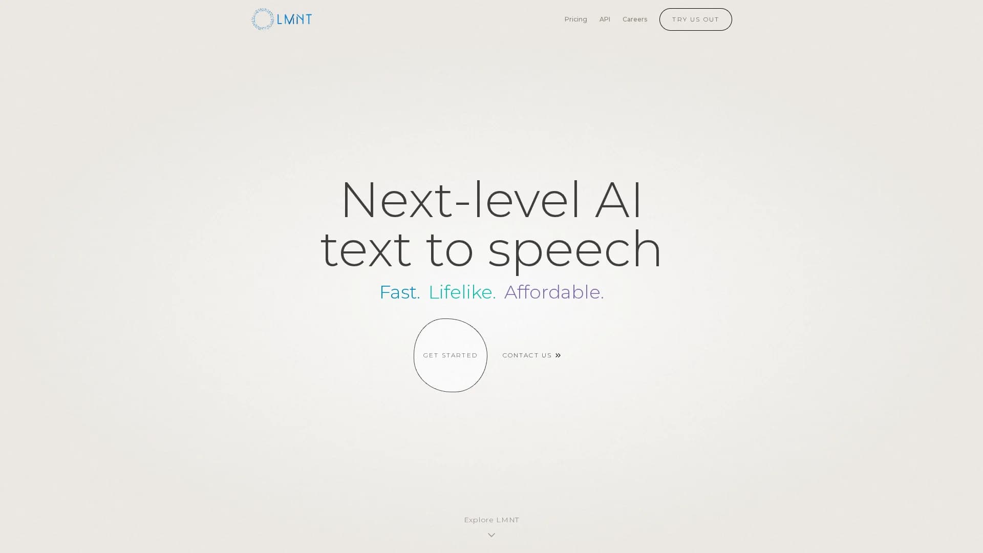 lmnt homepage