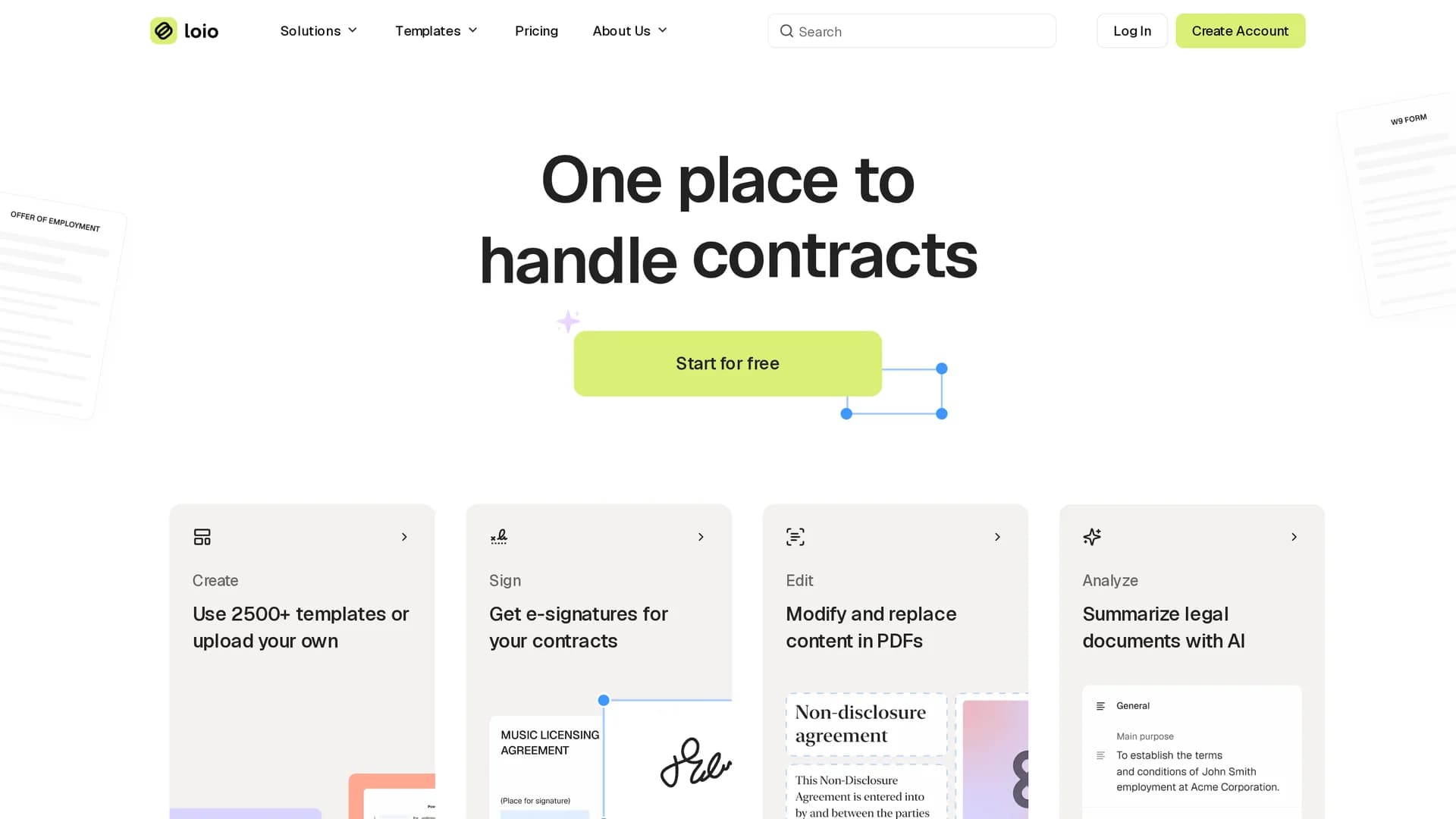 loio homepage