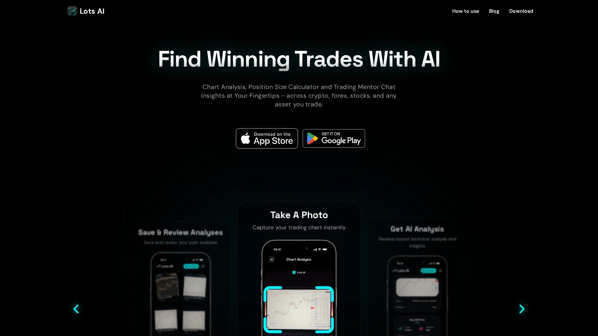 lots-ai homepage