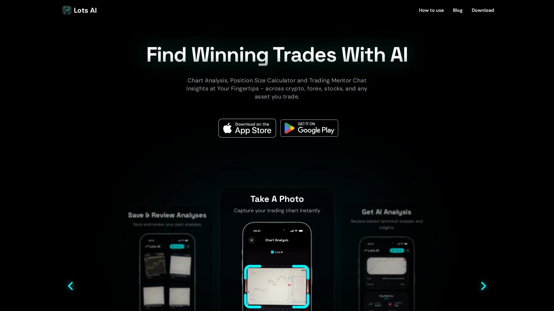 lots-ai homepage