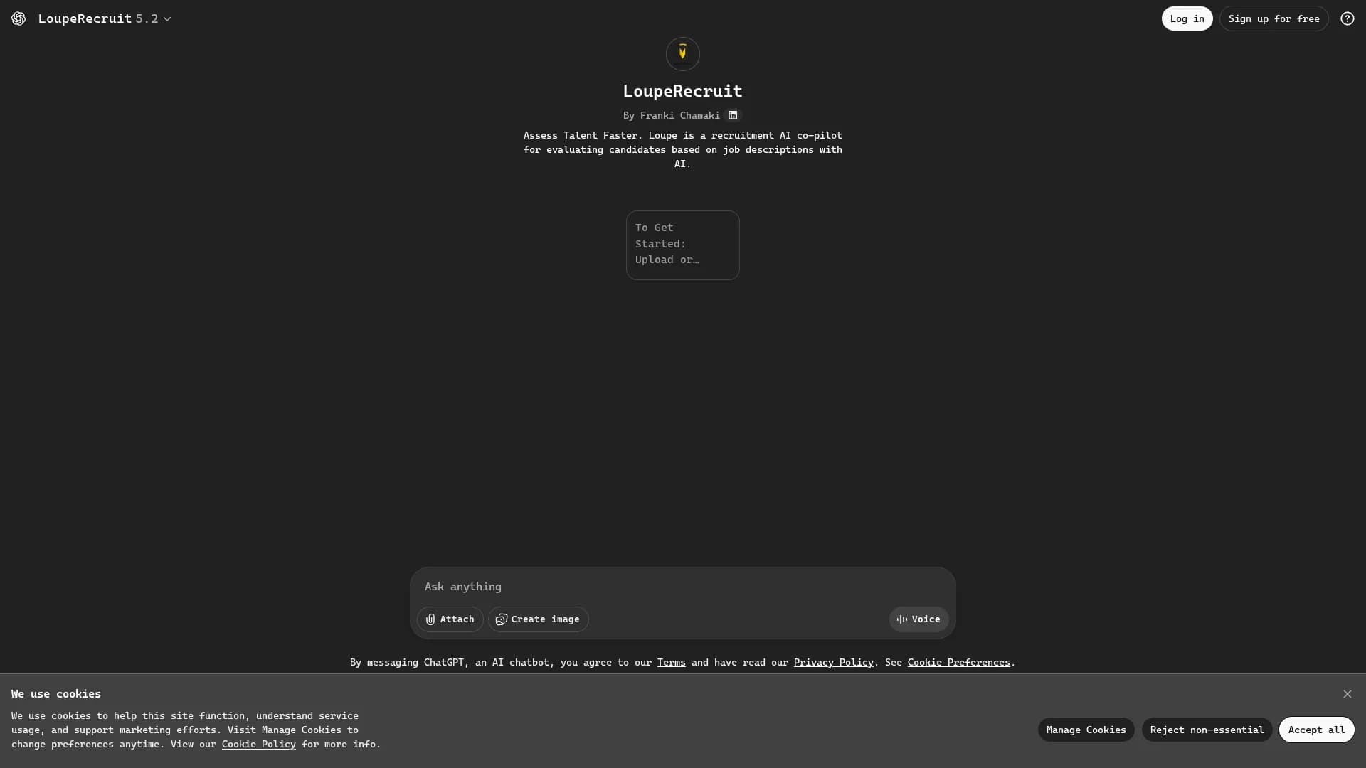 louperecruit homepage