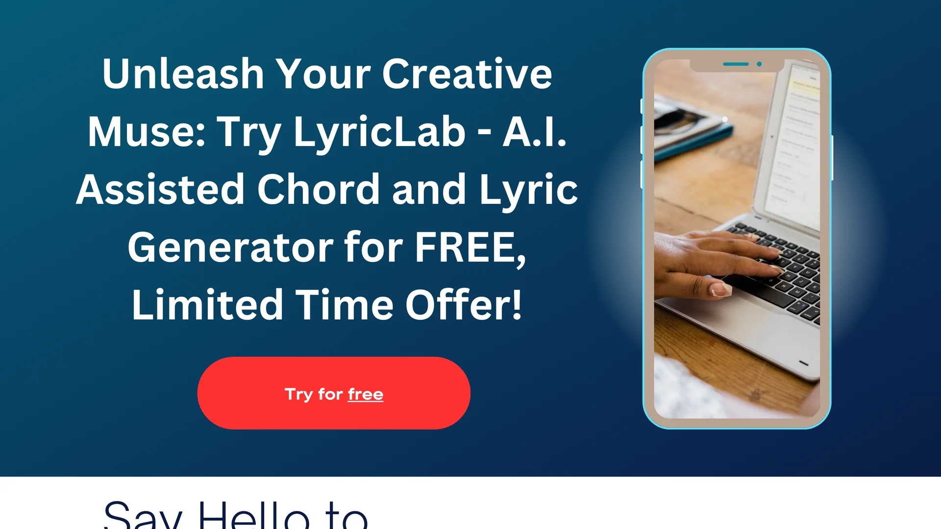 lyriclab homepage