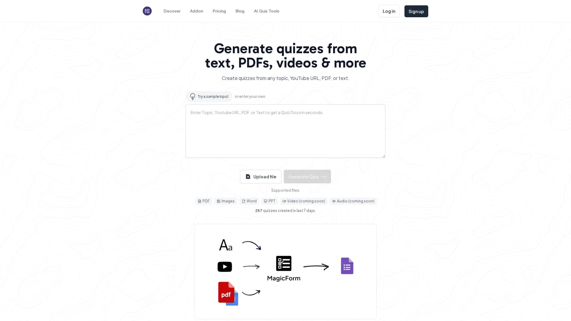 magic-form homepage